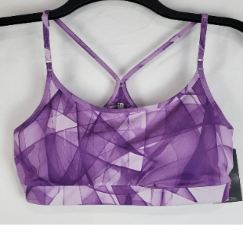Ideology Womens Swirl Smoke Low Impact Sport Bra